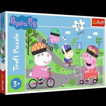 Image of Trefl Maxi Peppa Pig Jigsaw - 24 Piece