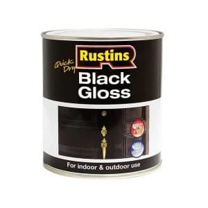 Image of Rustins Quick Dry Brilliant White Gloss 1 Litre