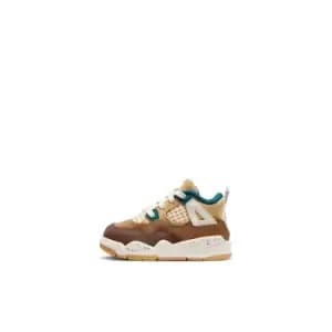Image of Jordan Jordan 4 Retro Td, Cacao Wow/geode Teal-ale Brown-twine