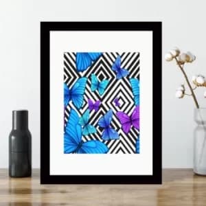 Image of SC295223669 Multicolor Decorative Framed MDF Painting
