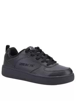 Image of Skechers Sport Court 92 Trainer - Black, Size 1.5 Older