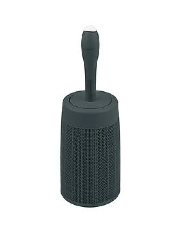 Image of Addis Hessian Toilet Brush Set Bathroom With Dispensing Handle Grey WGXBW Unisex