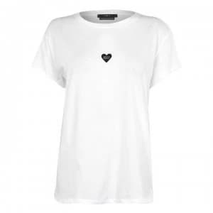 Image of SET Heart T Shirt - White 100
