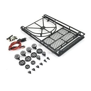 Image of Fastrax Rooftop Luggage Rack W /Led Spot Lights (240X150X31Mm