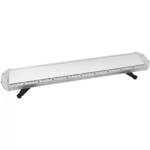 Image of 1200mm Amber Recovery Light Bar LED Safety Hazard Beacon Lightbar - Orange
