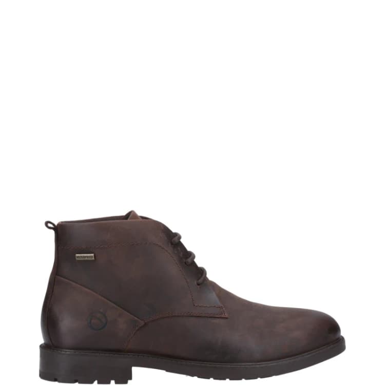 Image of Cotswold Mens Beckford Leather Chukka Boots UK Size 7 (EU 40) BROWN COT815-BROWN-7