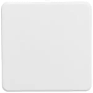 Image of KnightsBridge Screwless 1G Blanking Plate - Matt White