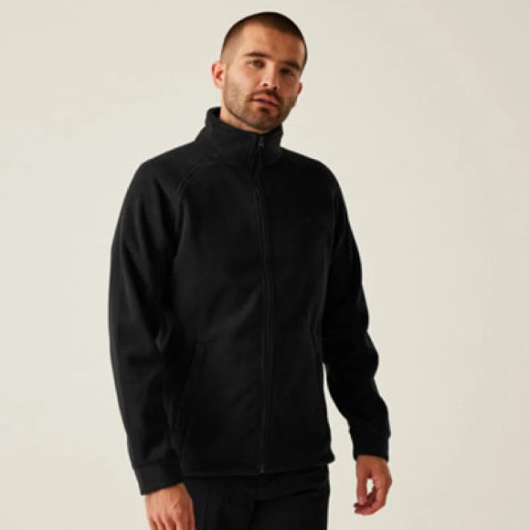 Image of Regatta Professional Mens Thor III Mediumweight Warm Fleece Jacket XL - Chest 43-44' (109-112cm) BLACK TRF532-800-XL