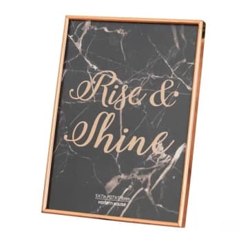 Image of 5" x 7" - HESTIA Copper Metal Frame - Rise & Shine