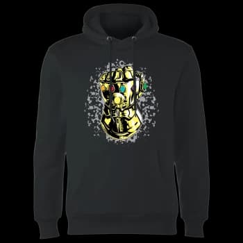 Image of Marvel Avengers Infinity War Fist Comic Hoodie - Black - S