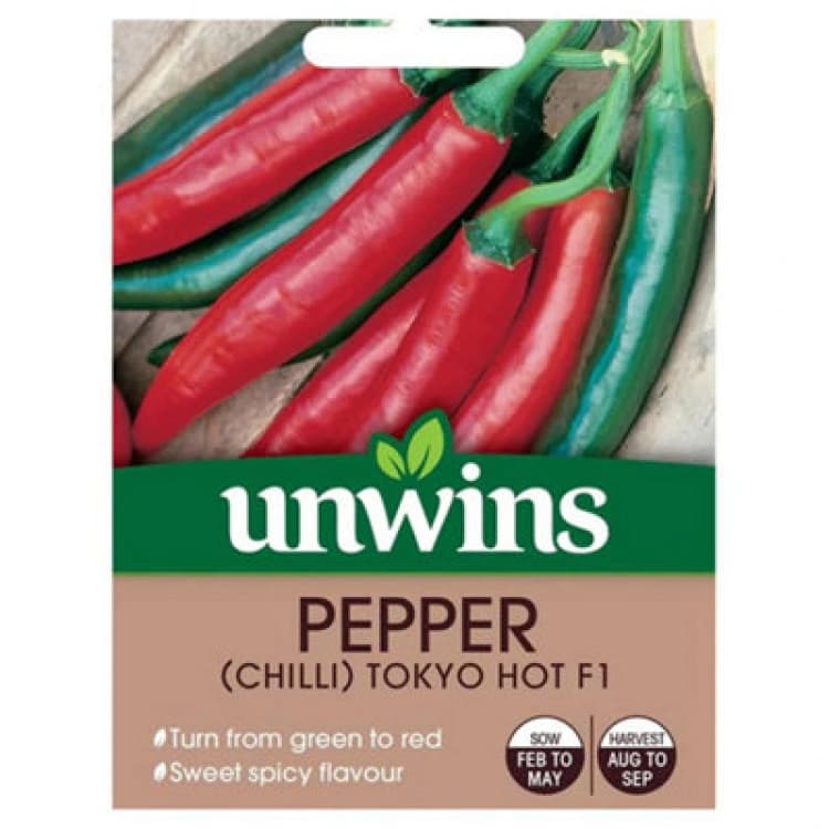 Image of Unwins Pepper (Chilli) Tokyo Hot F1