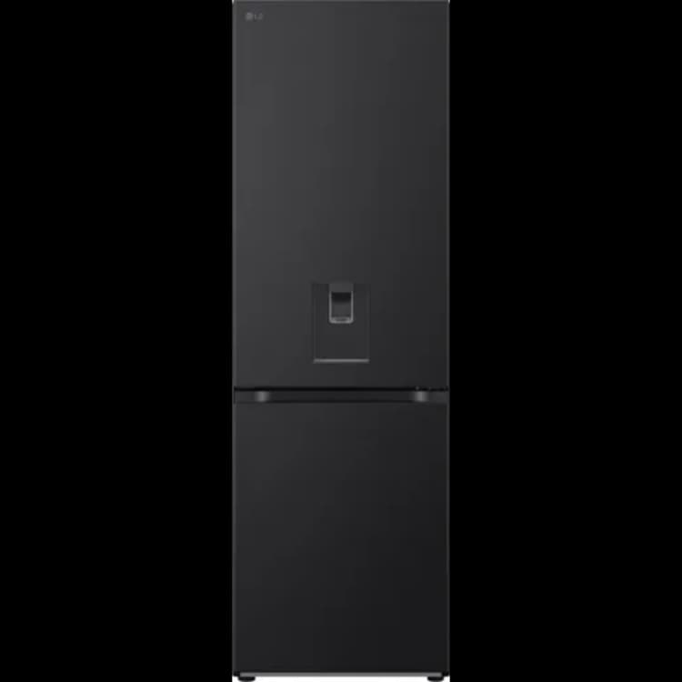 Image of LG NatureFRESH GBF3102EEP 186cm High 60/40 No Frost Fridge Freezer - Matte Black - E Rated