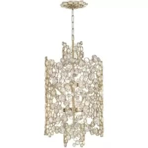 Image of Suspension Anya Feuille d'argent 80,3 Cm