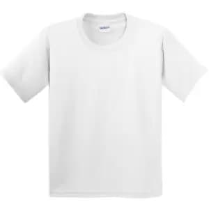 Image of Gildan Childrens Unisex Soft Style T-Shirt (Pack Of 2) (L) (White)