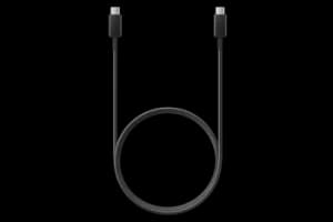 Image of Samsung USB C to C Cable (5A) in Black (EP-DN975BBEGWW)