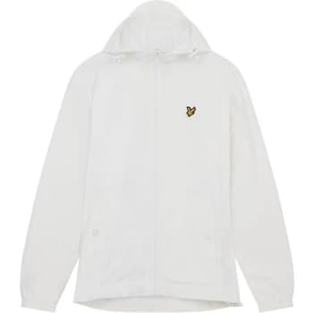 Image of Lyle and Scott Lyle Full Zip Hooded Jacket - White