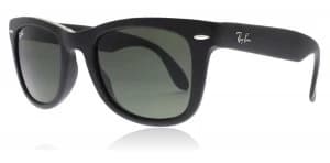 Image of Ray-Ban Folding Sunglasses Matte Black 601S 50mm