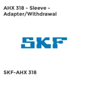 Image of AHX 318 - Sleeve - Adapter/Withdrawal