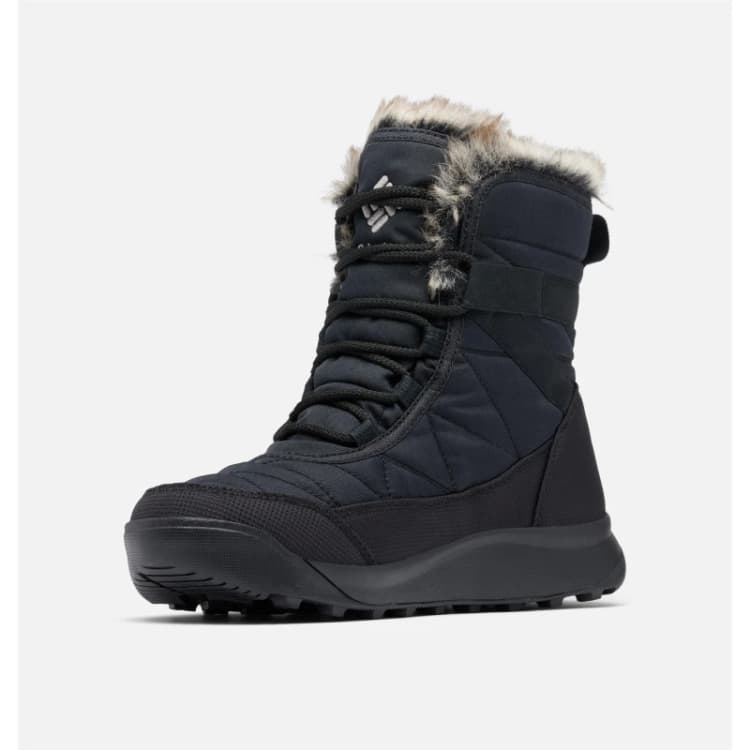 Image of Columbia Minx Shorty Waterproof Snowboot Womens Black female 6 (39)