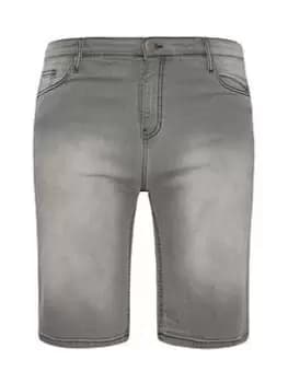 Image of BadRhino Denim Shorts, Grey, Size 54, Men