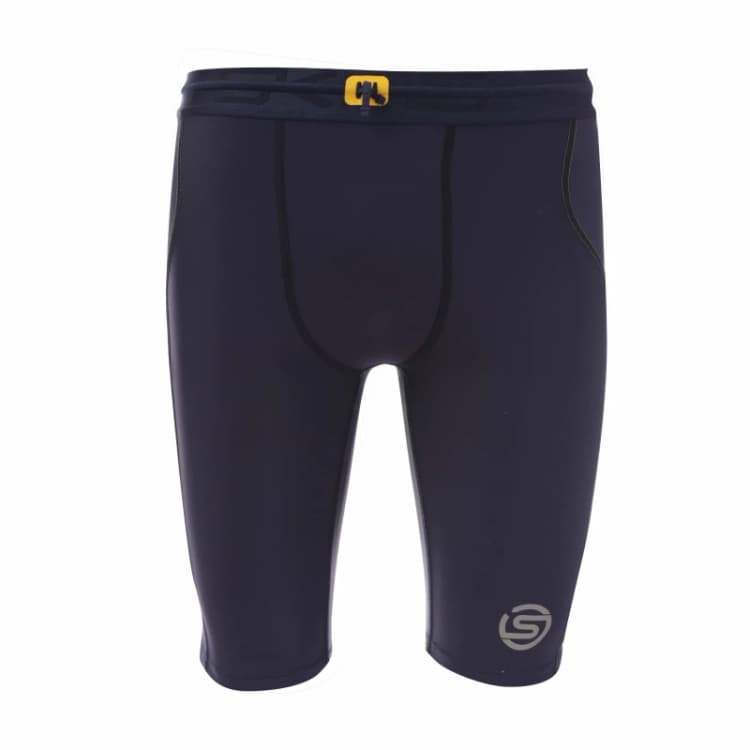 Image of Skins Sr3 Half Performance Shorts Mens - Blue Blue S