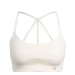 Image of adidas Yoga Studio Light Sports Bra - White