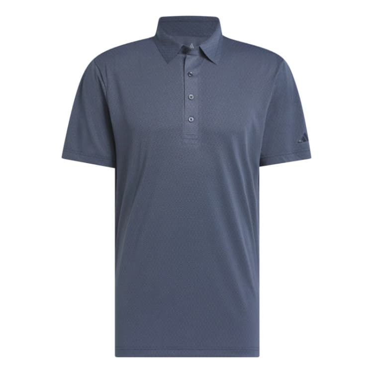 Image of adidas Trainer Short Sleeve Performance Polo Shirt Collegiate Navy male S