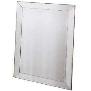 Image of Gallery Baskin Large Rectangle Bevelled Mirror