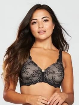 Image of Triumph Triumph Contouring Sensation Minimiser Bra, Black, Size 34, Women