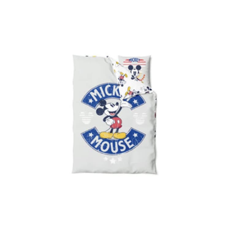 Image of Mickey Vintage Duvet Cover Set in Cotton