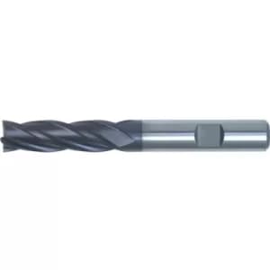 Image of SwissTech 25MM HSS-Cobalt PM L/S Weldon High Helix End Mill TiAlN