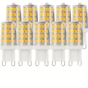 Image of Harperliving - Harper Living 3.5 Watts G9 LED Bulb Clear Capsule Warm White Non-Dimmable, Pack of 10