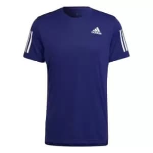 Image of adidas Own the Run Tee Mens - Legacy Indigo / Reflective Sil