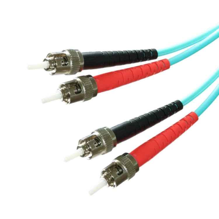 Image of Cablenet CNL 12PK 2M OM3 STST DX Aq Ls OF InfiniBand/fibre optic cable