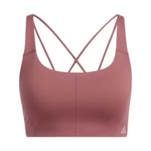 Image of adidas CoreFlow Medium-Support Bra Womens - Red
