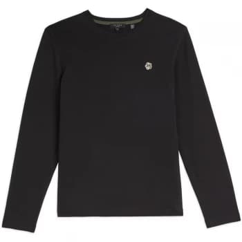 Image of Ted Baker Canada Ls T-Shirt - BLACK