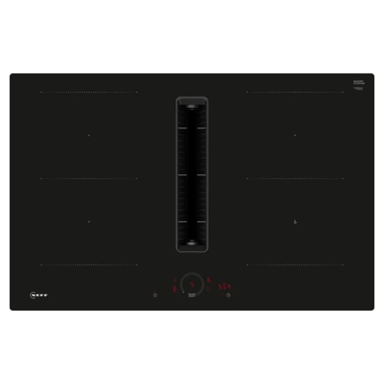 Image of NEFF V58NHQ4L0 80cm Venting Induction Hob - Black