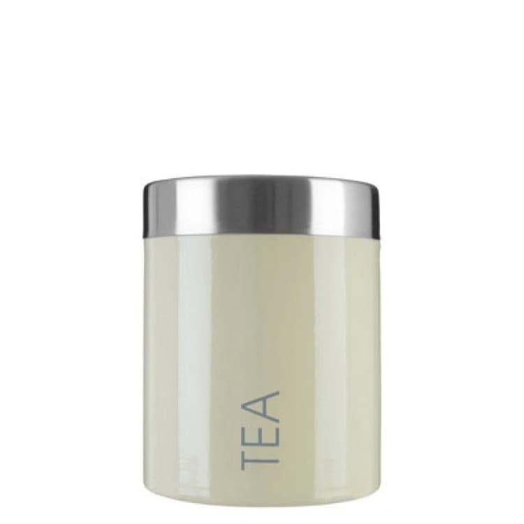 Image of Premier Housewares Maison by Premier Enamel Tea Canister Cream