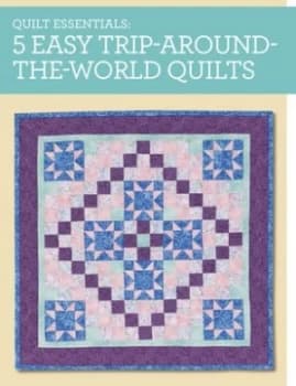Image of 5 Easy Trip-around-the-World Quilts by Maggie Ball Book