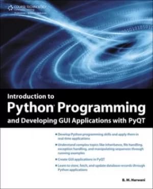 Image of Introduction to Python programming and developing GUI applications with PyQT by B. Harwani