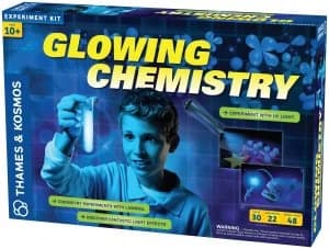 Image of Thames and Kosmos Glowing Chemistry Experiment Kit.