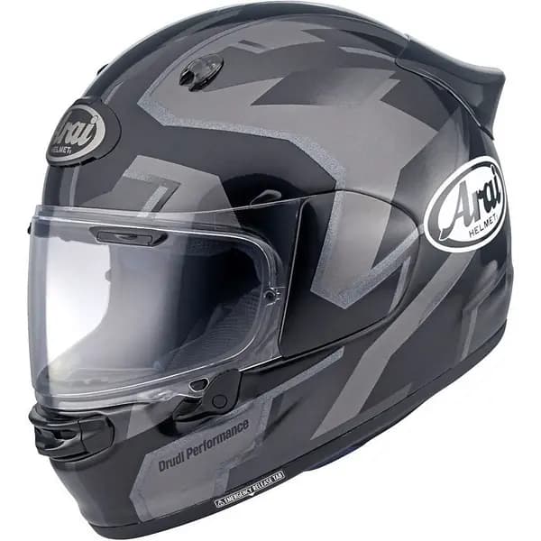 Image of Arai Quantic Robotik Black Full Face Helmet Size XL