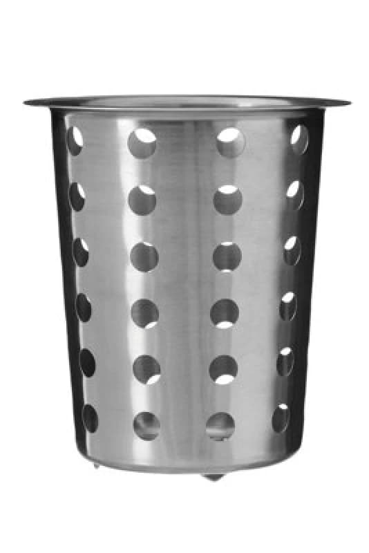 Image of Premier Housewares Brooks Brushed Stainless Steel Cutlery Caddy Silver