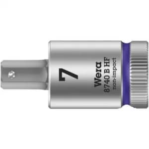 Image of Wera 8740 B HF 05003037001 Hex head Bits 7mm 3/8 (10 mm)