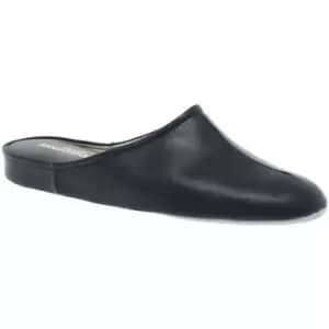 Image of Relax Slippers Gavin Mens Leather Slippers mens Slippers in Blue