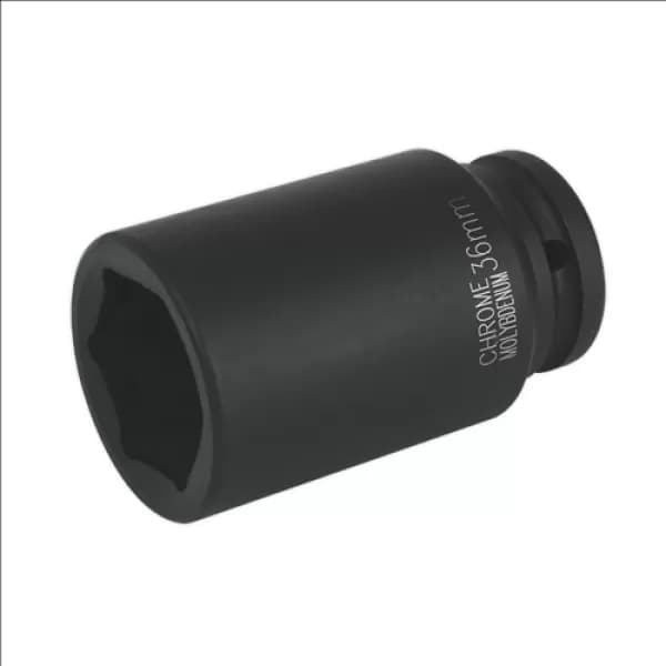 Image of Genuine SEALEY IS3436D Impact Socket 36mm Deep 3/4Sq Drive