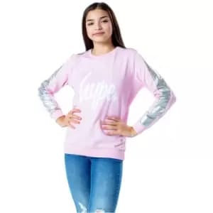 Image of Hype Stripe Crew Sweatshirt - Multi