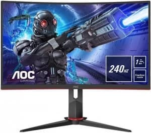 Image of AOC 32" C32G2ZE Full HD Curved LED Gaming Monitor