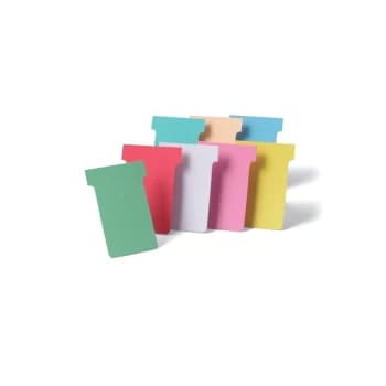 Image of T-Cards Size 1 Rose (Pack 100) - Outer carton of 5