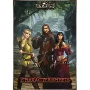 Image of Character Sheets: The Dark Eye RPG Board Game